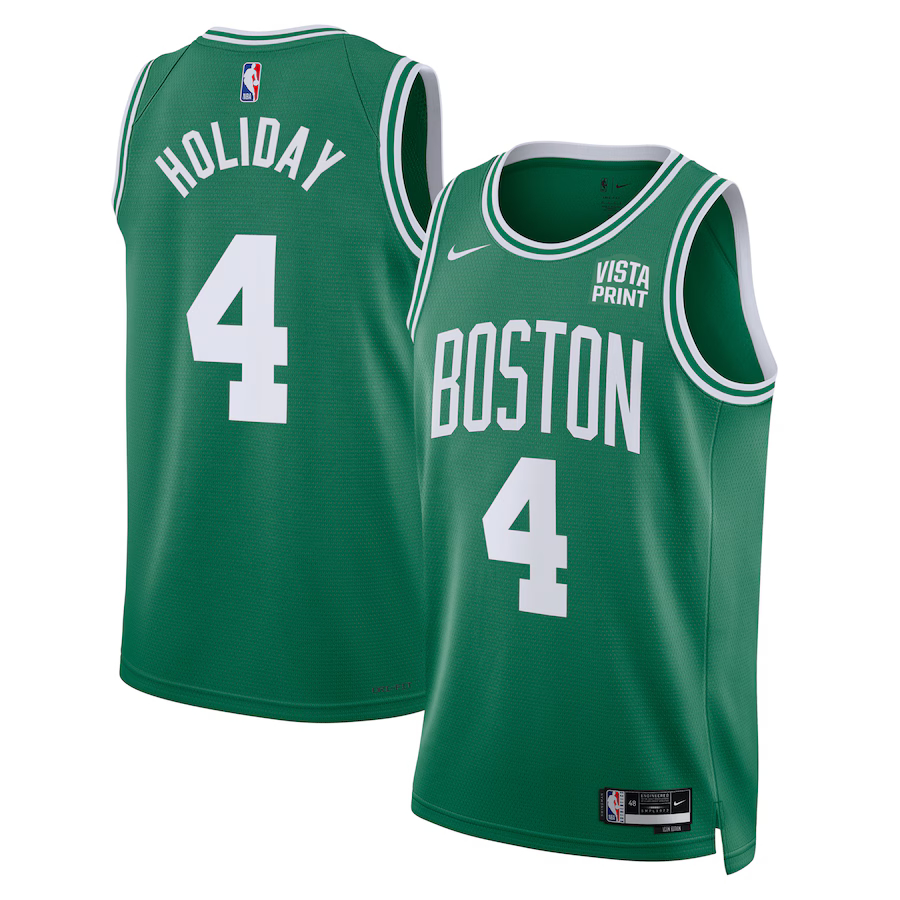 Boston Celtics #4 Jrue Holiday Green 2023-2024 Icon Editon Swingman Jersey 24V62E7L